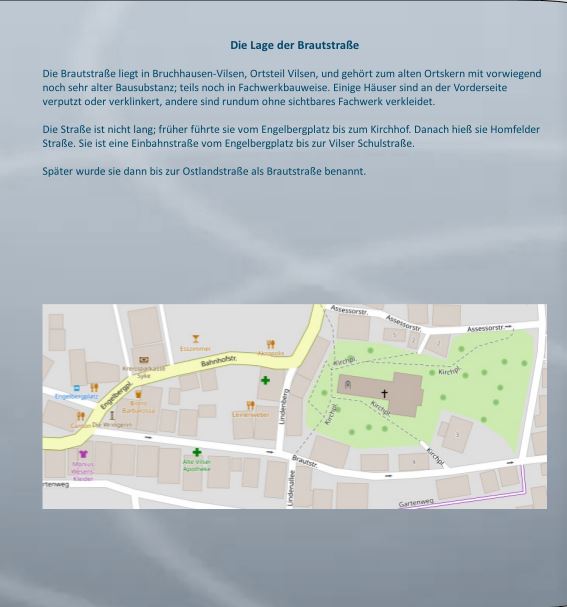 Bild von der Brautstrasse