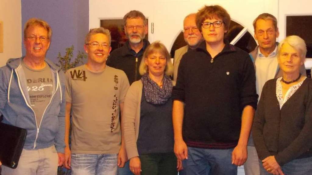 Das Bild zeigt die Gründungsmitglieder des Vereins